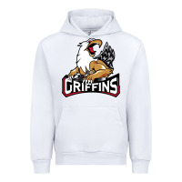 White #the griffins grand rapids Urban Hoodie - linhVisuals