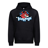Black #the icehogs rockford Urban Hoodie - linhVisuals