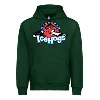 Forest Green #the icehogs rockford Urban Hoodie - linhVisuals