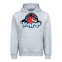 Heather Grey #the icehogs rockford Urban Hoodie - linhVisuals