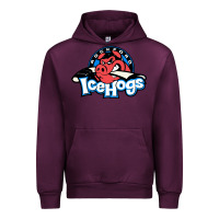 Mauve Wine #the icehogs rockford Urban Hoodie - linhVisuals