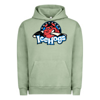 Pigment Oil Green #the icehogs rockford Urban Hoodie - linhVisuals