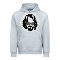 Heather Grey big lebowski Urban Hoodie - linhVisuals