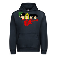 Navy the monkees Urban Hoodie - linhVisuals