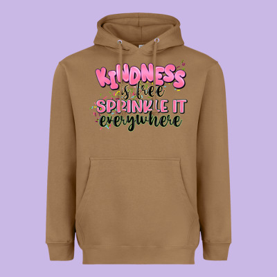 Kindness Is Free Sprinkle It Everywhere Heavyweight Hoodie Designed By Jahusdesignshop