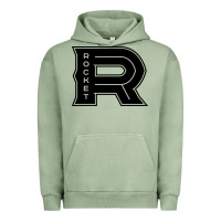 Pigment Oil Green the rocket laval Urban Hoodie - linhVisuals