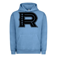Pigment Pebble Blue the rocket laval Urban Hoodie - linhVisuals