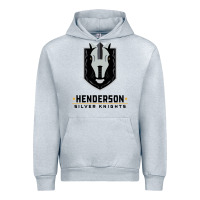 Heather Grey #the silver knight henderson Urban Hoodie - linhVisuals