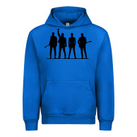 Cobalt u2 silhouette the joshua tree tour poster Urban Hoodie - linhVisuals