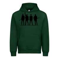 Forest Green u2 silhouette the joshua tree tour poster Urban Hoodie - linhVisuals
