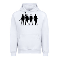 White u2 silhouette the joshua tree tour poster Urban Hoodie - linhVisuals