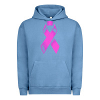 Pigment Pebble Blue breast cancer t  shirt breast cancer care pink ribbon    breast cancer Urban Hoodie - linhVisuals