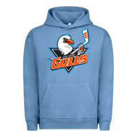 Pigment Pebble Blue the-san-diego-gulls-pen Urban Hoodie - linhVisuals