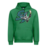 Emerald the-san-jose-barracuda-pen Urban Hoodie - linhVisuals
