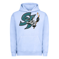 Pigment Grape Ice the-san-jose-barracuda-pen Urban Hoodie - linhVisuals
