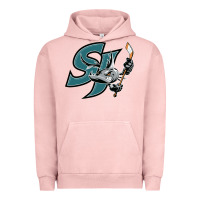 Pigment Salmon the-san-jose-barracuda-pen Urban Hoodie - linhVisuals
