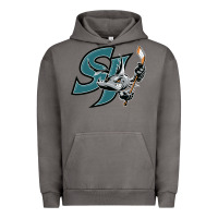 Pigment Tornado the-san-jose-barracuda-pen Urban Hoodie - linhVisuals