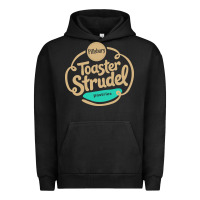 Pigment Black toaster strudel pastry Urban Hoodie - linhVisuals