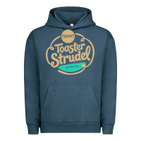 Pigment Midnight Navy toaster strudel pastry Urban Hoodie - linhVisuals