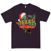 Plum texas christmas Premium Tee - CowGirlArtShop