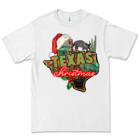 White texas christmas Premium Tee - CowGirlArtShop