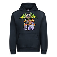 Navy monster gwar movie Urban Hoodie - linhVisuals
