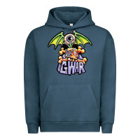 Pigment Midnight Navy monster gwar movie Urban Hoodie - linhVisuals