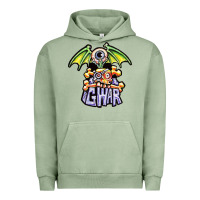 Pigment Oil Green monster gwar movie Urban Hoodie - linhVisuals