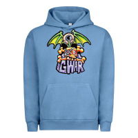 Pigment Pebble Blue monster gwar movie Urban Hoodie - linhVisuals