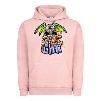 Pigment Salmon monster gwar movie Urban Hoodie - linhVisuals