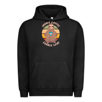 Pigment Black inhale coffee exhale love sloth namaste yoga lover Urban Hoodie - linhVisuals