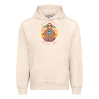 Sandshell inhale coffee exhale love sloth namaste yoga lover Urban Hoodie - linhVisuals