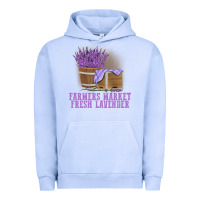 Pigment Grape Ice Farmers Market Fresh Lavender Urban Hoodie - linhVisuals