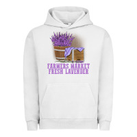 Pigment Lunar Rock Farmers Market Fresh Lavender Urban Hoodie - linhVisuals