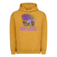 Pigment Peanut Butter Farmers Market Fresh Lavender Urban Hoodie - linhVisuals