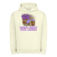 Pigment Pistachio Farmers Market Fresh Lavender Urban Hoodie - linhVisuals