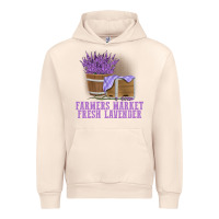 Sandshell Farmers Market Fresh Lavender Urban Hoodie - linhVisuals