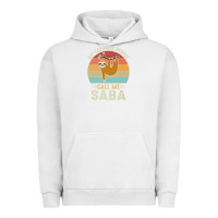 Pigment Lunar Rock mens my favorite people call me saba cute sloth lover grandpa premium Urban Hoodie - linhVisuals
