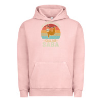 Pigment Salmon mens my favorite people call me saba cute sloth lover grandpa premium Urban Hoodie - linhVisuals