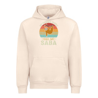 Sandshell mens my favorite people call me saba cute sloth lover grandpa premium Urban Hoodie - linhVisuals