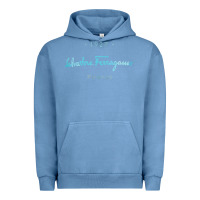 Pigment Pebble Blue SALVATORE TSHIRT Urban Hoodie - linhVisuals