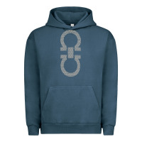 Pigment Midnight Navy SALVATORE TSHIRT Urban Hoodie - linhVisuals