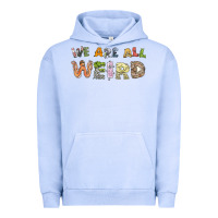 Pigment Grape Ice we are all weird Urban Hoodie - linhVisuals