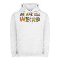 Pigment Lunar Rock we are all weird Urban Hoodie - linhVisuals