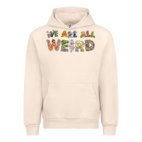Sandshell we are all weird Urban Hoodie - linhVisuals