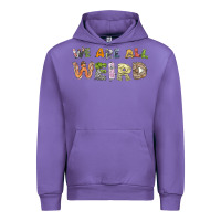 Tulip we are all weird Urban Hoodie - linhVisuals