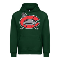 Forest Green carolina mudcats Urban Hoodie - linhVisuals