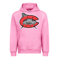 Fuchsia Pink carolina mudcats Urban Hoodie - linhVisuals