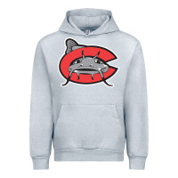 Heather Grey carolina mudcats Urban Hoodie - linhVisuals