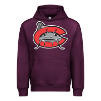 Mauve Wine carolina mudcats Urban Hoodie - linhVisuals